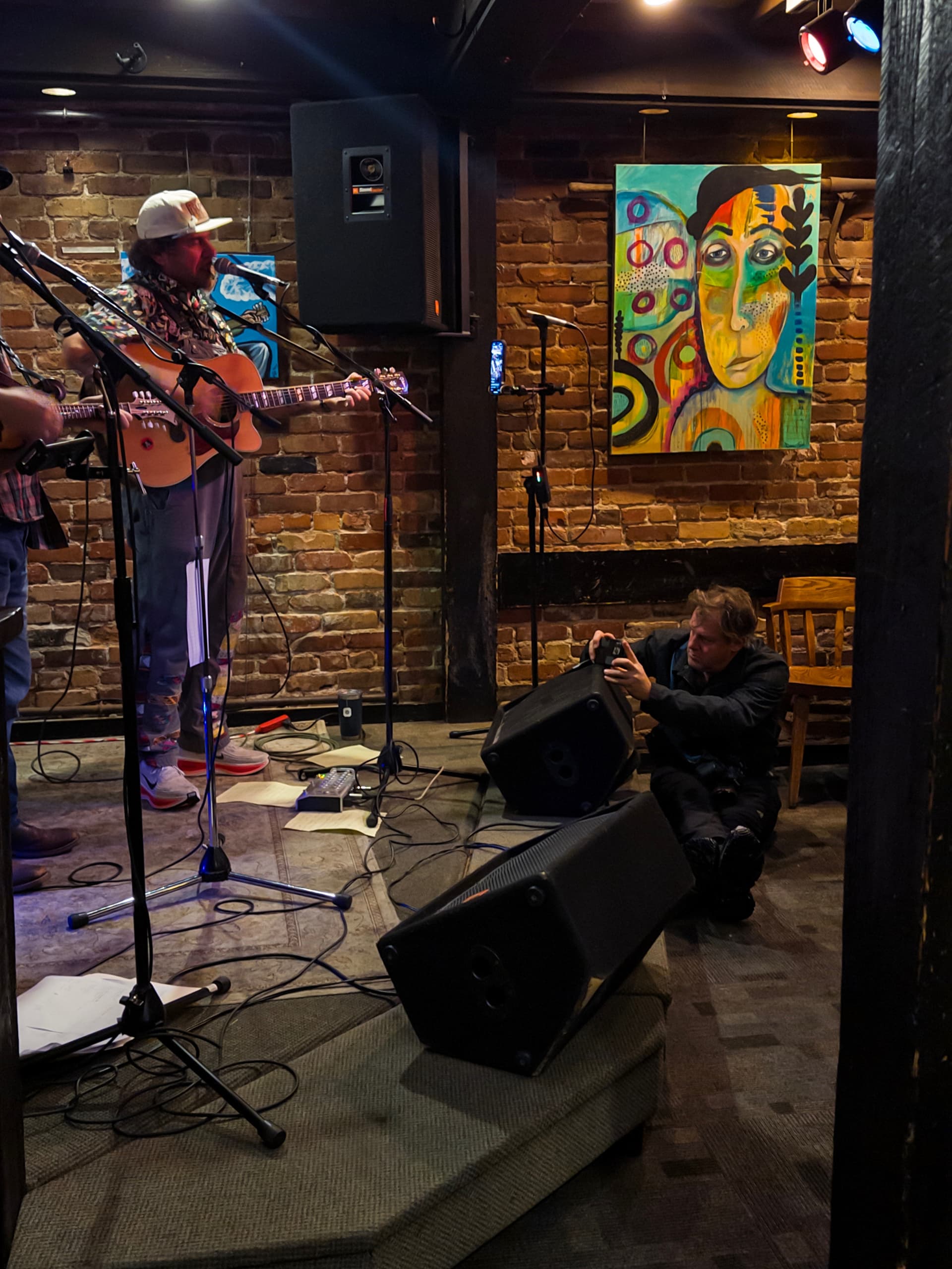 Behind the scenes at soundcheck with Ty Stonehawker